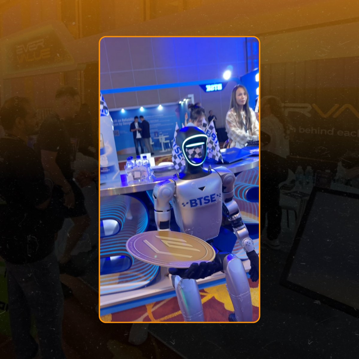 EverValueCoin's tweet photo. Day 2 at TOKEN2049 Singapore. 🔥
 
A busy booth, great conversations, and a lot of people wanting to understand how EVA works in practice.
 
 Here's a little of what today looked like. 🔥 https://t.co/nHYoSVYy8b