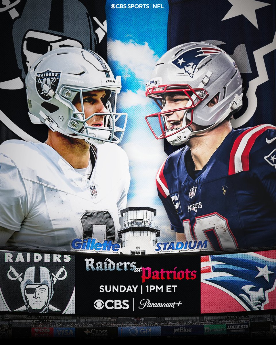 NFLonCBS's tweet photo. An AFC showdown in Foxborough 🔥 https://t.co/teKrpbrHLv