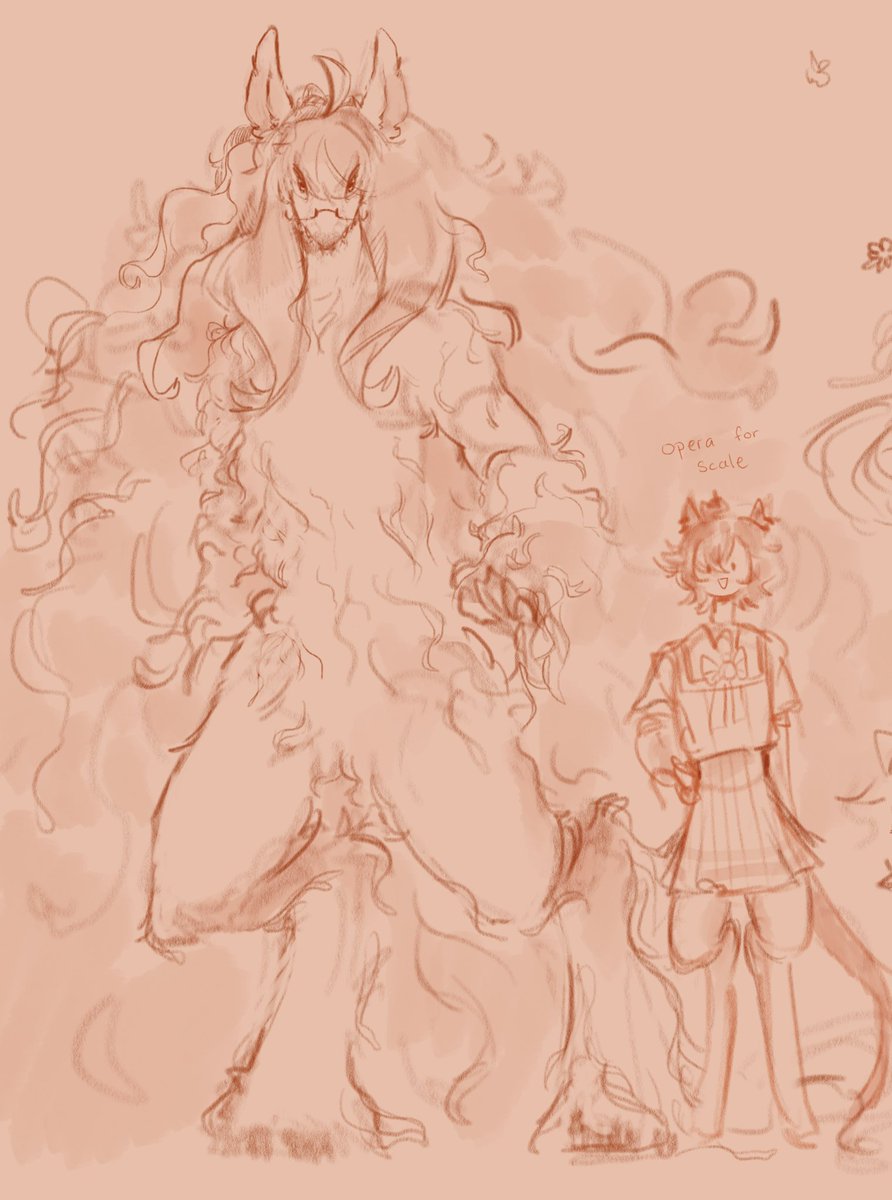 MiilkiiBunnii's tweet photo. Werewolf! Hayahide for the spooky season https://t.co/qWAkQzprxL
