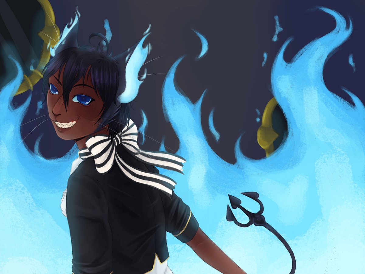 kwasowkaa_'s tweet photo. #twstイラスト #twistedwonderland #grim https://t.co/XgaBjxjr2l