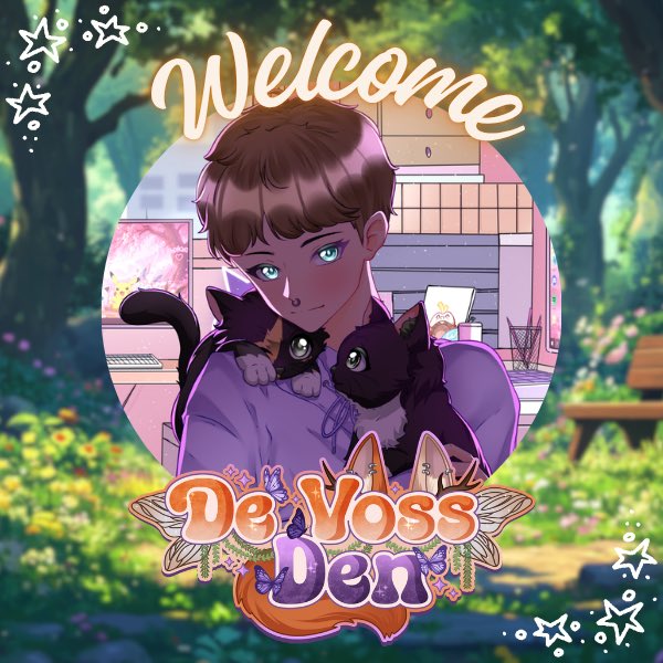 DeVossDen's tweet photo. Welcome @twilightgh0stVT to De Voss Den! A new, uprising Vtuber and streamer who loves a good bit of horror variety!

Please give them a follow and show them some love!

https://t.co/zP5lu9BilT https://t.co/4ZaMZfEr1D