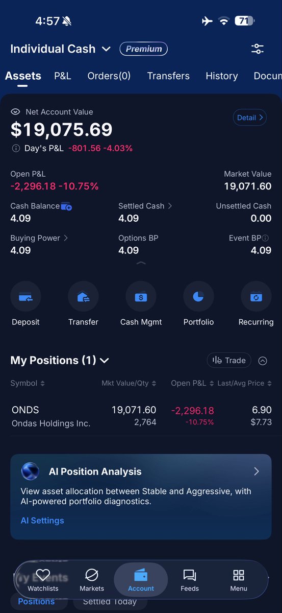 SharkChart's tweet photo. and no i am not selling $ONDS anytime soon, buying more every week. https://t.co/udKJX0ppxh