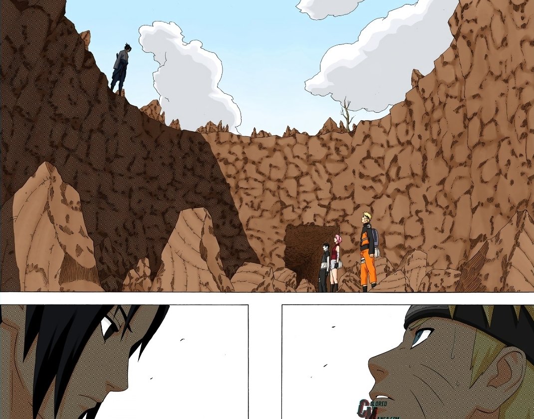 snsobsessed's tweet photo. A recurrent motif for Naruto and Sasuke is their varying positionality. Sasuke (yin, heaven) is often placed above Naruto (yang, earth). Sasuke is the one who ostensibly holds all the cards and dictates the flow of their relationship; + (1/4) https://t.co/JJ7mivnHNM
