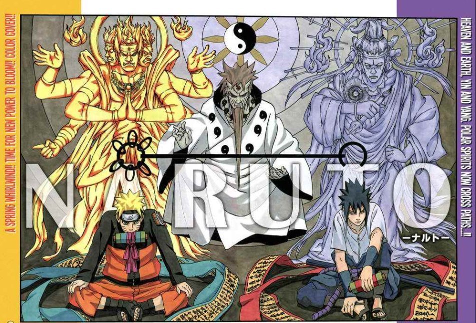 snsobsessed's tweet photo. A recurrent motif for Naruto and Sasuke is their varying positionality. Sasuke (yin, heaven) is often placed above Naruto (yang, earth). Sasuke is the one who ostensibly holds all the cards and dictates the flow of their relationship; + (1/4) https://t.co/JJ7mivnHNM