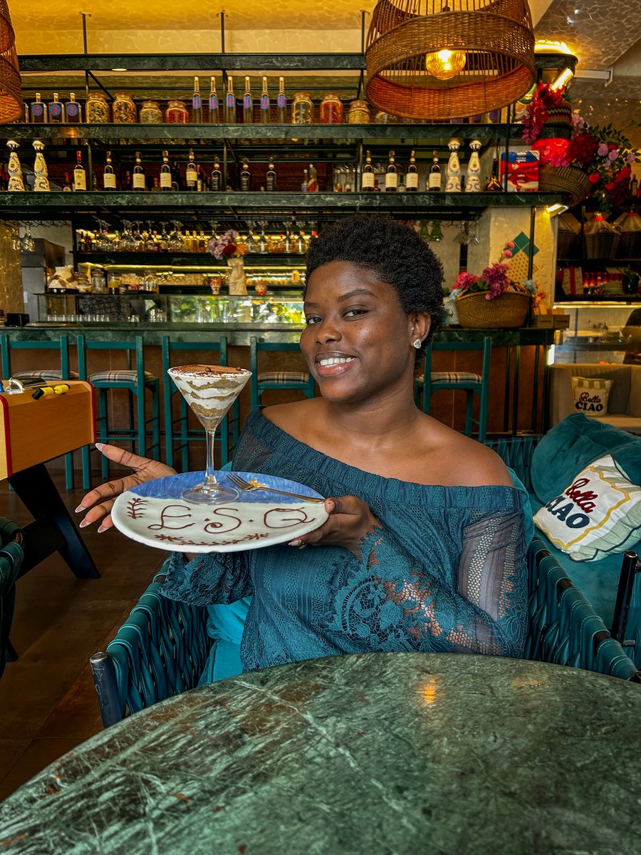 FranceLamile's tweet photo. It’s so beautiful to be celebrated by people. It’s also important to learn to celebrate yourself, by yourself.
Took myself out to congratulate ME for 6 years of hard work, smart work, prayers and years. HE who started this good work will see it to an end. #calltothebar2026 https://t.co/Z5LSg9RlG0