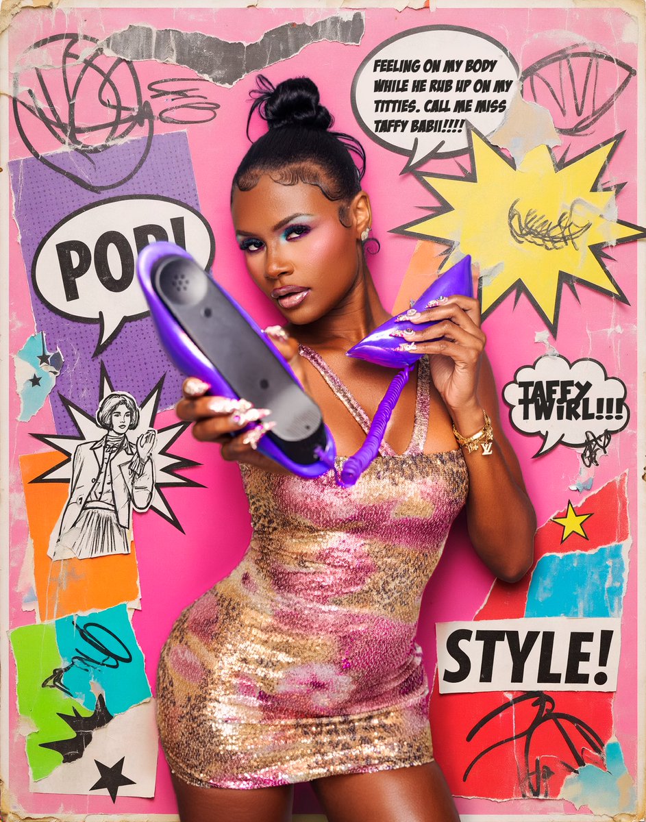 Taffydabaddest's tweet photo. Pop Art Taffy Babiiii https://t.co/ZqedopgEe4