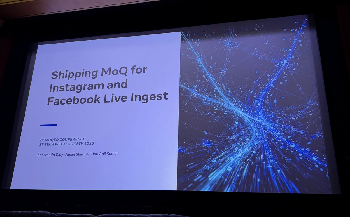 Red5Pro's tweet photo. DEMOQED is happening now, and here are some photos from the event, and beautiful San Francisco! https://t.co/IPHg5wXAge