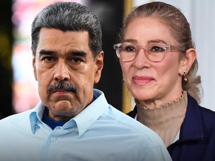 TMZ's tweet photo. Former Venezuelan President Nicolás Maduro, wife charged with torture. https://t.co/73HkHSz283 https://t.co/52ngDKeUw7