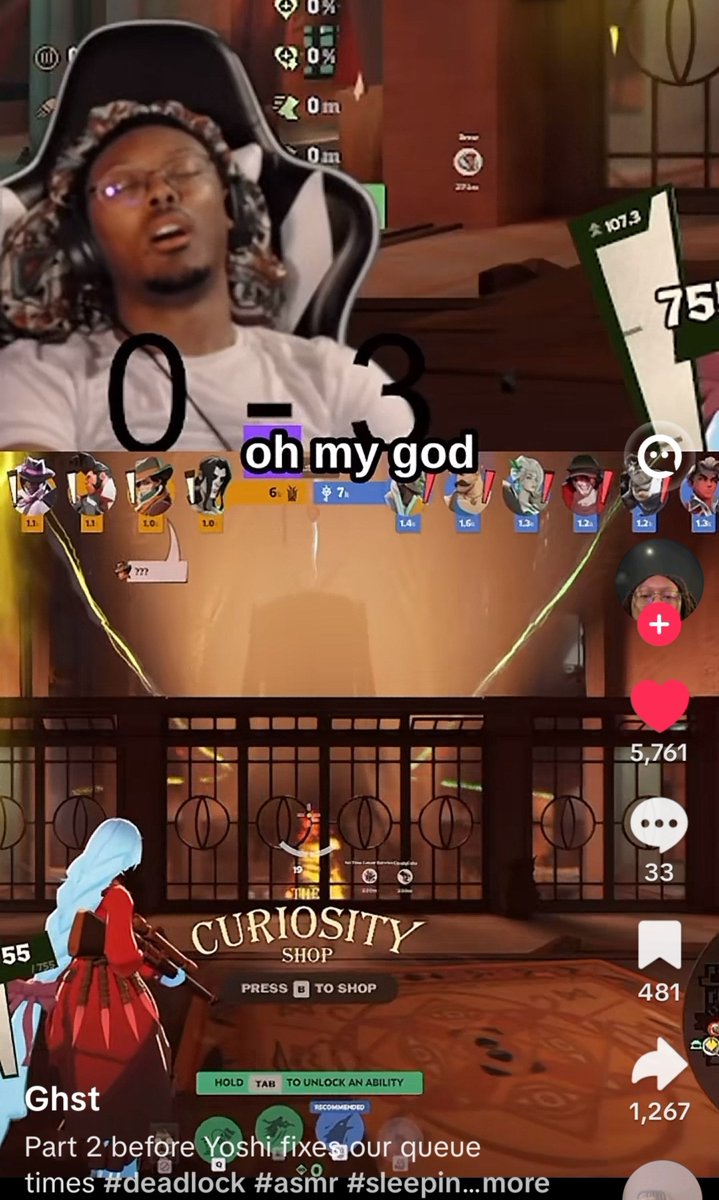 OgundimuFist's tweet photo. LMFAOO THERE ARE 2 COMPLETELY SEPARATE VIDEOS OF PEOPLE SLEEPING WHILE PLAYING VINDICTA https://t.co/qx3KBBQQAi