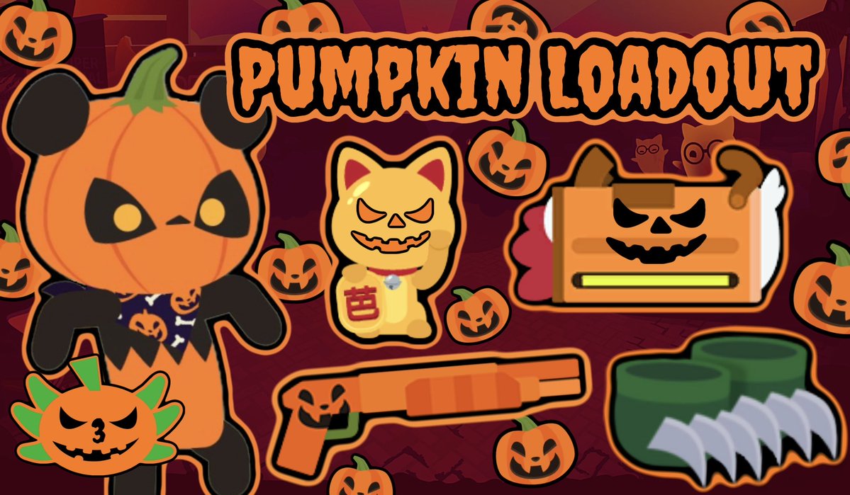 BioPeashooter's tweet photo. 🎃 Hey everyone back with another Spooky Super Animal Royale Video!! Today we’re a Loadout video based off Halloween’s most iconic fruit: The Pumpkin!!

https://t.co/NwwgBuK4gt

#superanimalroyale https://t.co/aY2wrBHIOQ