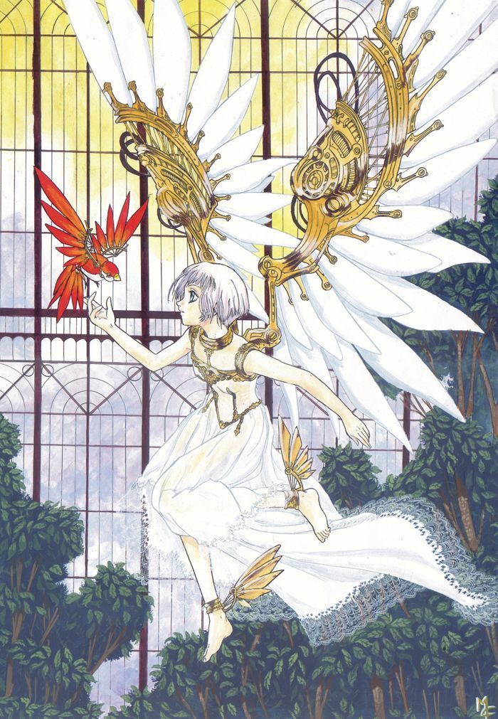 90sPiictures's tweet photo. Some really beautiful artworks by CLAMP https://t.co/O9lhJCH3eM