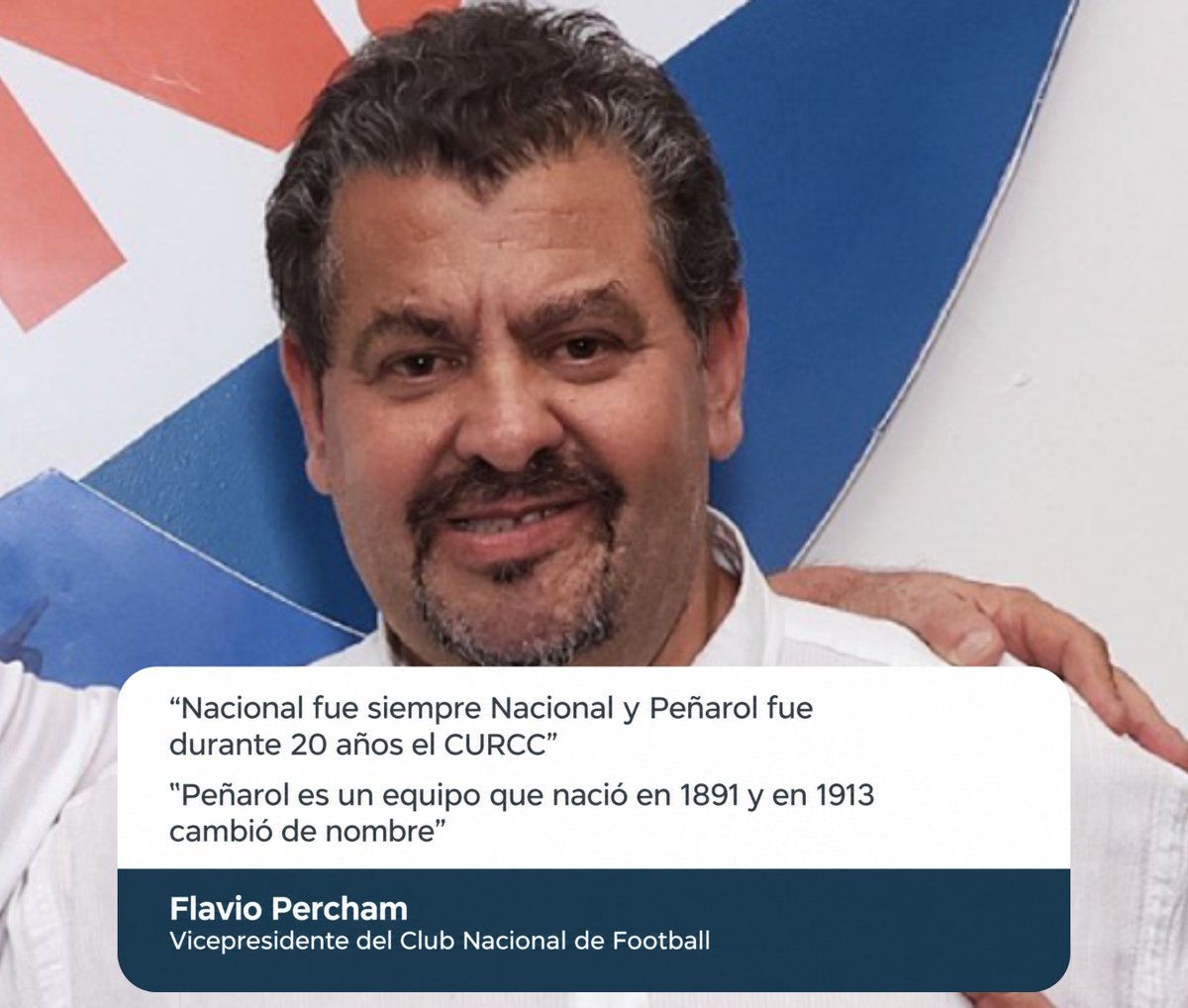 CURCCPinerolo's tweet photo. Hoy celebro la POSTURA OFICIAL que decide tomar el Club Nacional de Football en torno a Peñarol y el Decanato. Alineado a la REALIDAD y no a FALSOS RELATOS ✅️

Flavio Perchman, José M. Delgado, José Reyes Lerena y A. Fourquet quedarán en la historia como HONESTOS TRICOLORES 👇🏽 https://t.co/SeSRqRzwY0