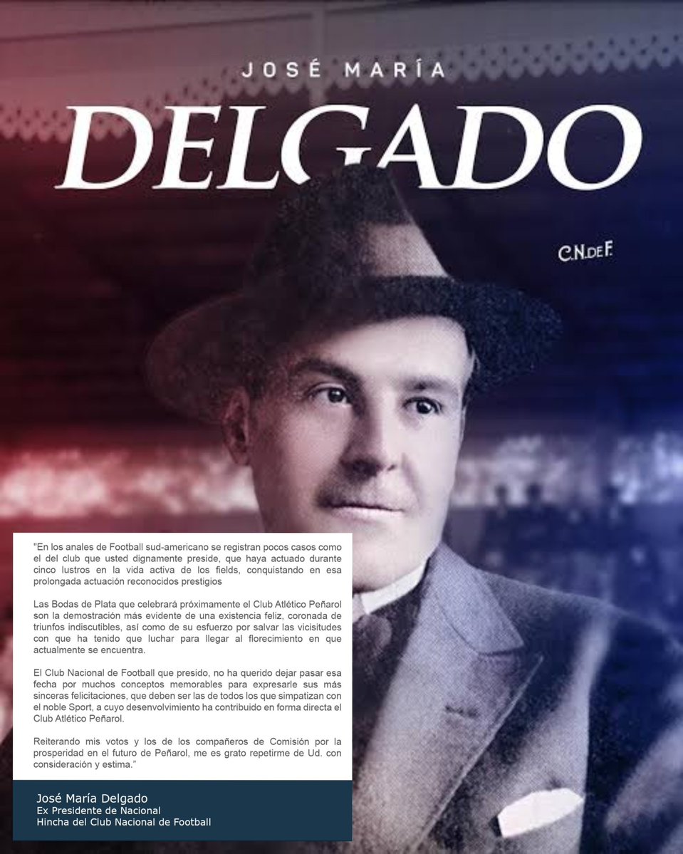 CURCCPinerolo's tweet photo. Hoy celebro la POSTURA OFICIAL que decide tomar el Club Nacional de Football en torno a Peñarol y el Decanato. Alineado a la REALIDAD y no a FALSOS RELATOS ✅️

Flavio Perchman, José M. Delgado, José Reyes Lerena y A. Fourquet quedarán en la historia como HONESTOS TRICOLORES 👇🏽 https://t.co/SeSRqRzwY0