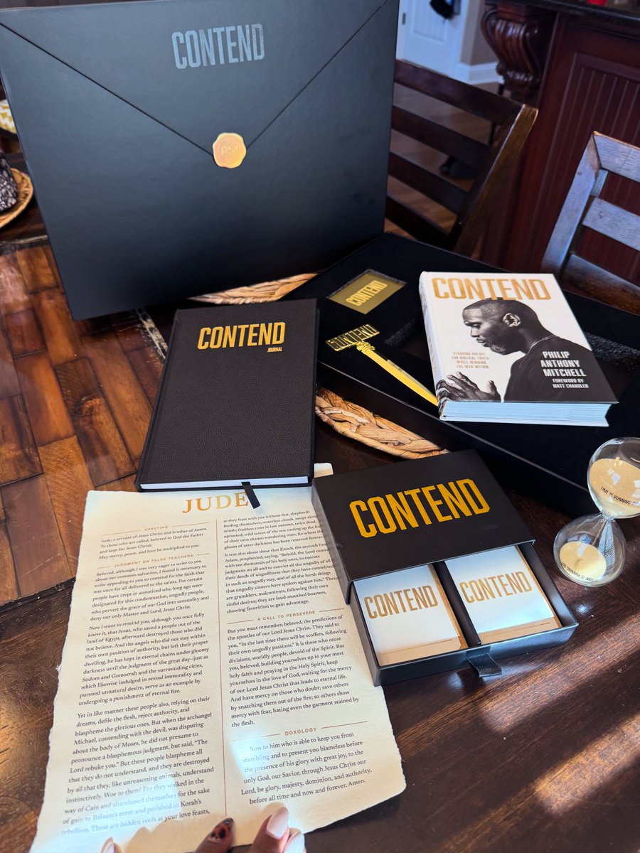PhilipAMitchell's tweet photo. CONTEND Book box. 

#contendbook 
#2819church https://t.co/qUHq7BFV6J