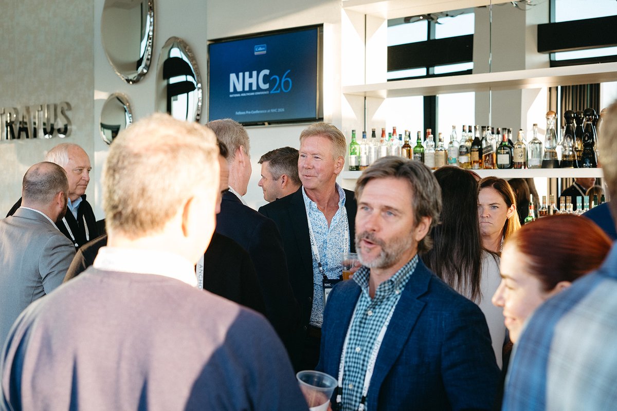 Colliers's tweet photo. The #ColliersHealthcare Fellows came together in Boston for an evening reception at View Boston after a full day of programming and discussion at the Pre-Conference. Thank you to Remedy for sponsoring the evening and helping make it a memorable start to #ColliersNHC2026. https://t.co/YVsLb6K5CW