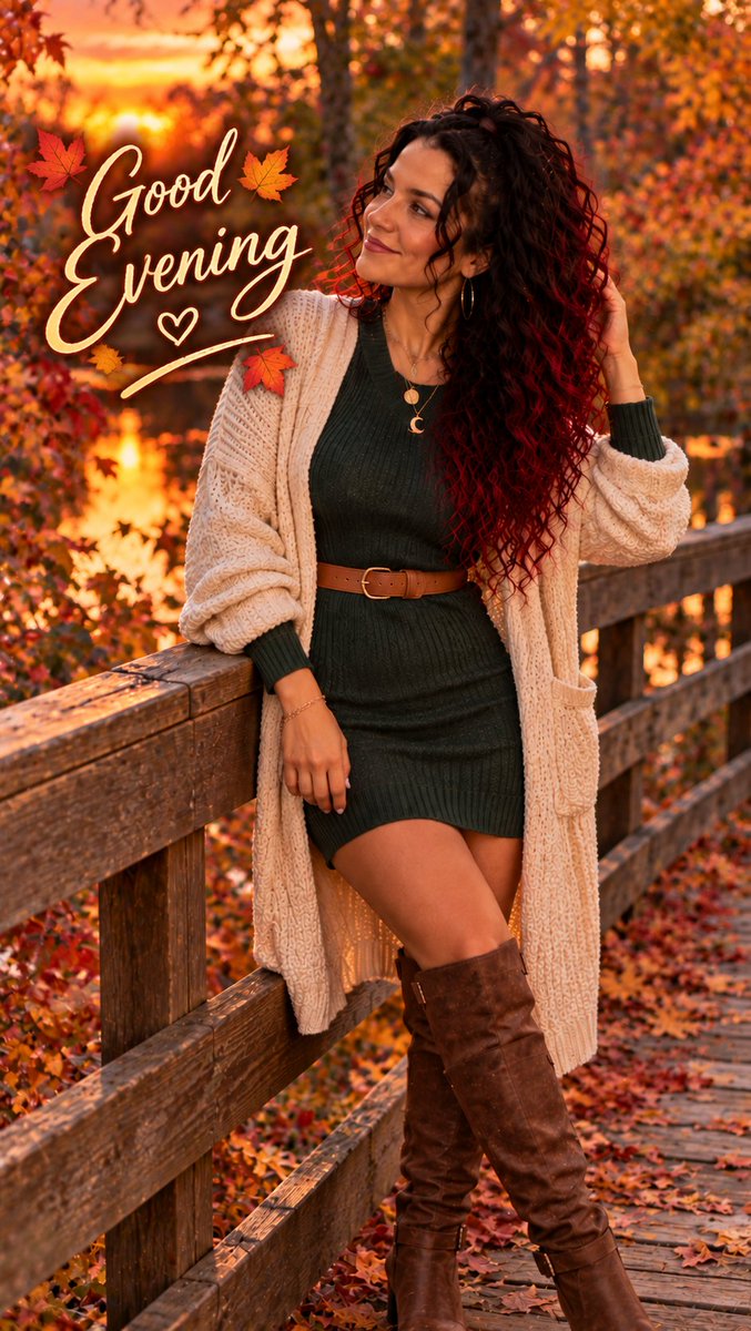 ShaylinHay's tweet photo. Good evening 🍂🤎
Thursday evening means the weekend is finally starting to feel real. 
Important question: when you get home, what comes off first—your shoes, your uncomfortable clothes, or your willingness to be productive? 

#GoodEvening #ThursdayVibes #OctoberVibes #FallVibes https://t.co/WgSihg150E