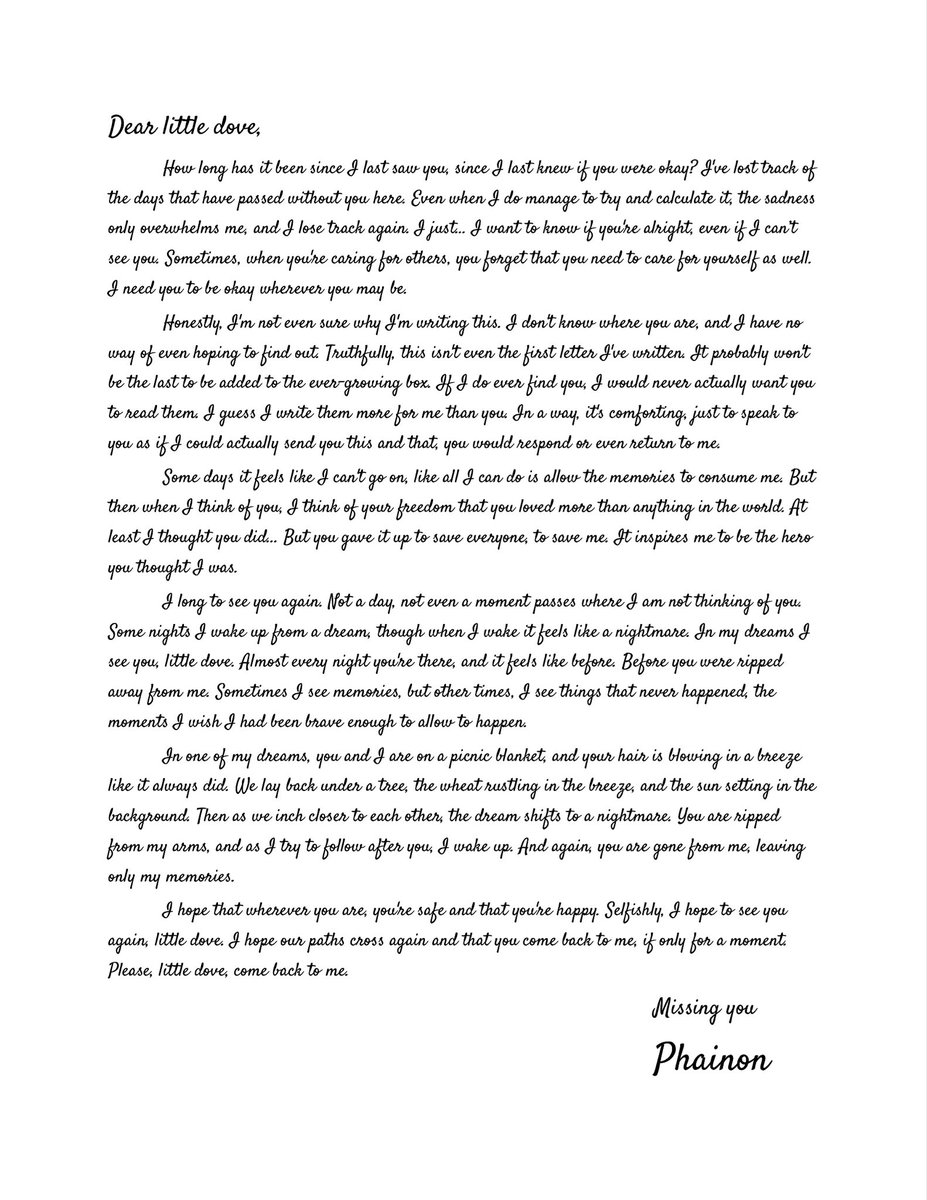 IsaWriteForNerd's tweet photo. I got a character letter commission! They requested a letter from Phainon (Honkai: Star Rail) for their OC. If you’d like a letter too you can commission me on VGen

https://t.co/G7VgiEmqoc https://t.co/Uxxmmfi7vR