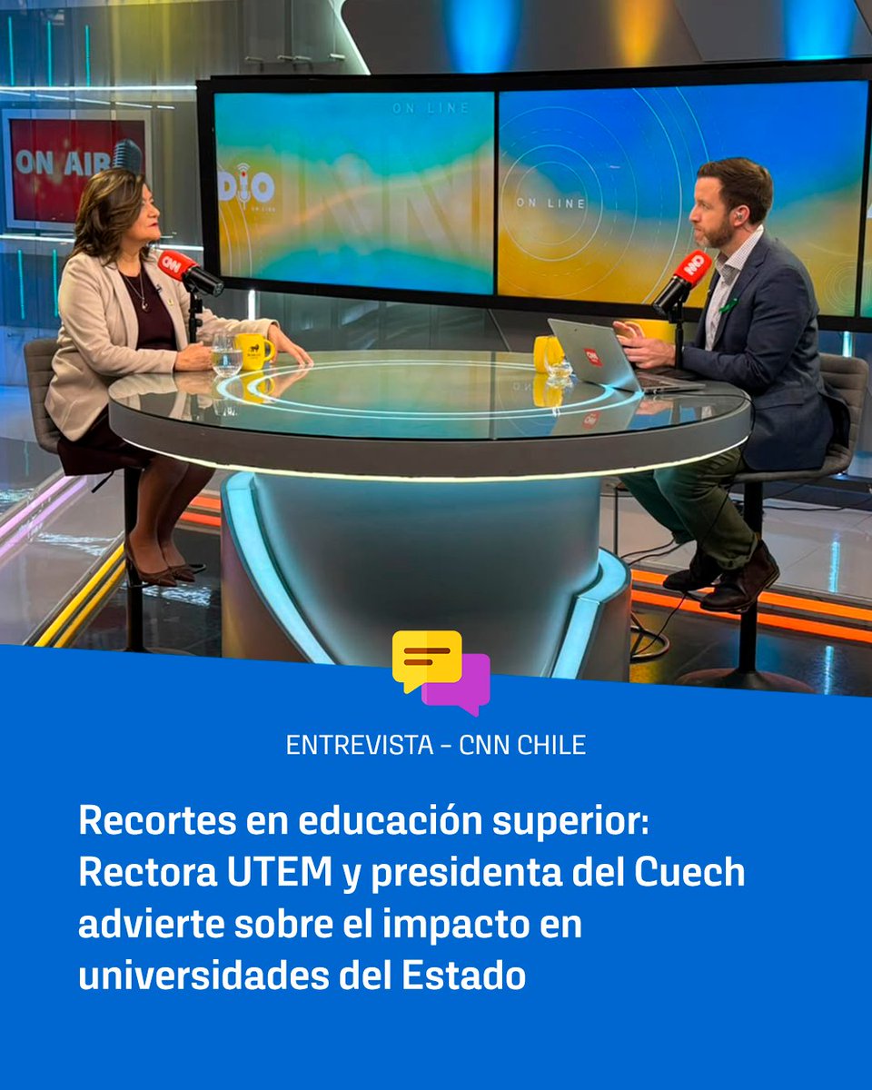 utem's tweet photo. #RepresentantesUTEM | Rectora @mpdurans sobre #Presupuesto2027 "La disminución de aportes basales a las @uestatales podría restringir los planes de desarrollo, la oferta formativa, la investigación y la vinculación con el Medio".
https://t.co/LKiyeUd6Lc https://t.co/4QoGxCqT9L