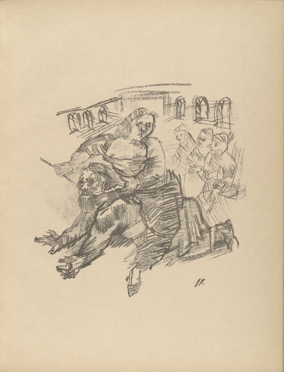 artistkokoschka's tweet photo. Aristoteles and Phyllis (plate, folio 5) from Die Chinesische Mauer (The Great Wall of China) #artbots #kokoschka https://t.co/VHRGnLsQIP
