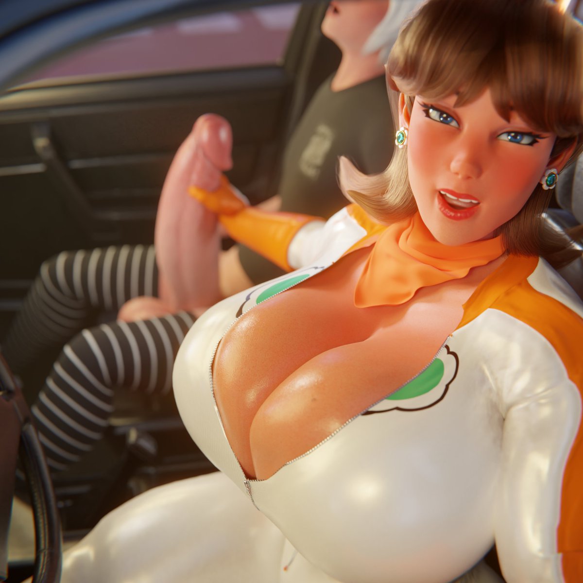 Dej_Arts's tweet photo. Is There A Problem Officer?

Models by @scrag_boy 

#Daisy #lewd https://t.co/tjezSKtQGr
