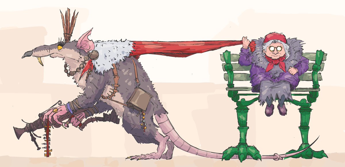 ShotgunBox's tweet photo. Rat King + Baba #Deadlock https://t.co/UANLA9kctl