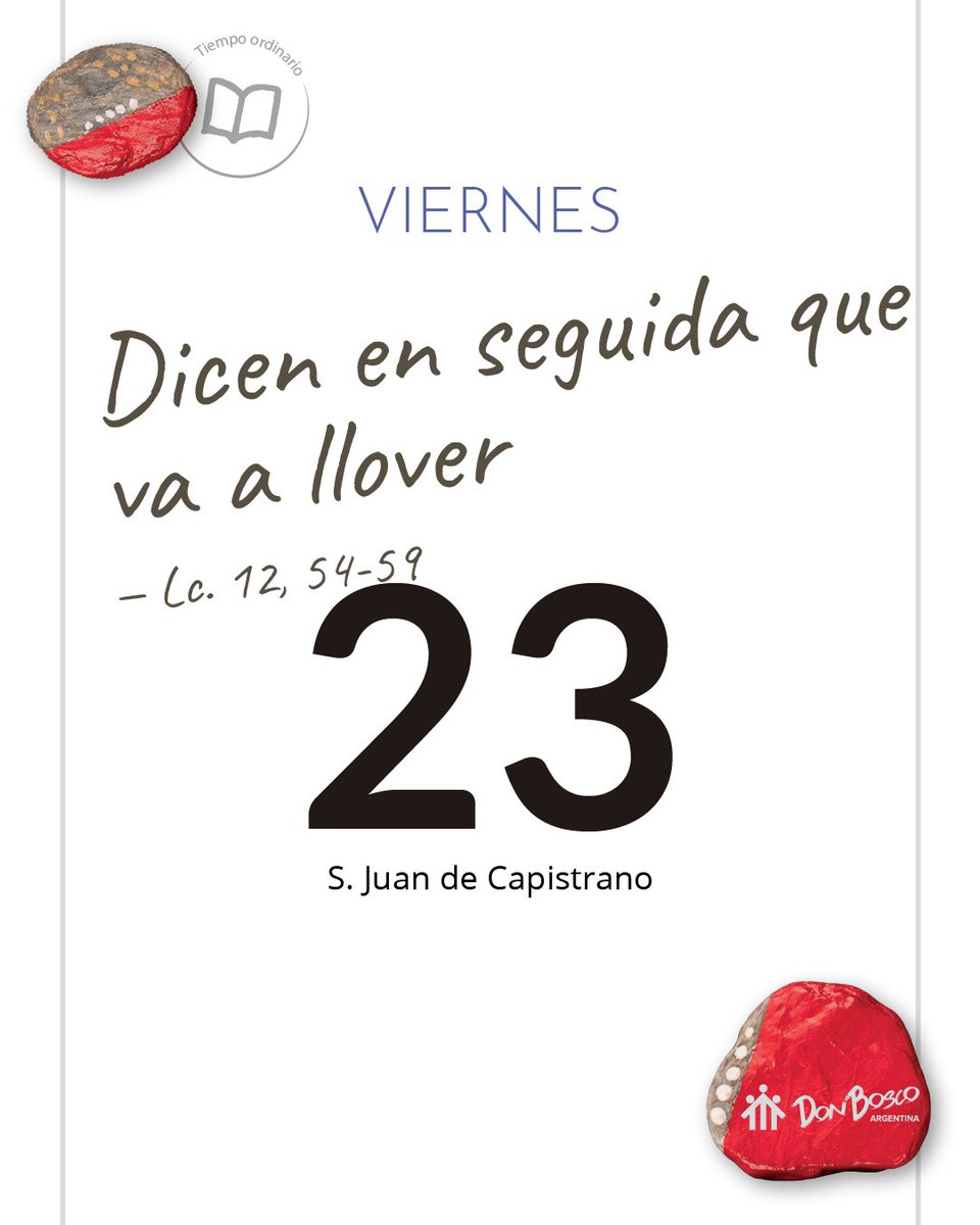 donboscoarg's tweet photo. Lc. 12, 54-59 – “Dicen en seguida que va a llover”. #EvangelioDelDía https://t.co/YVqMt9WTtz https://t.co/HjQY7pUAe9