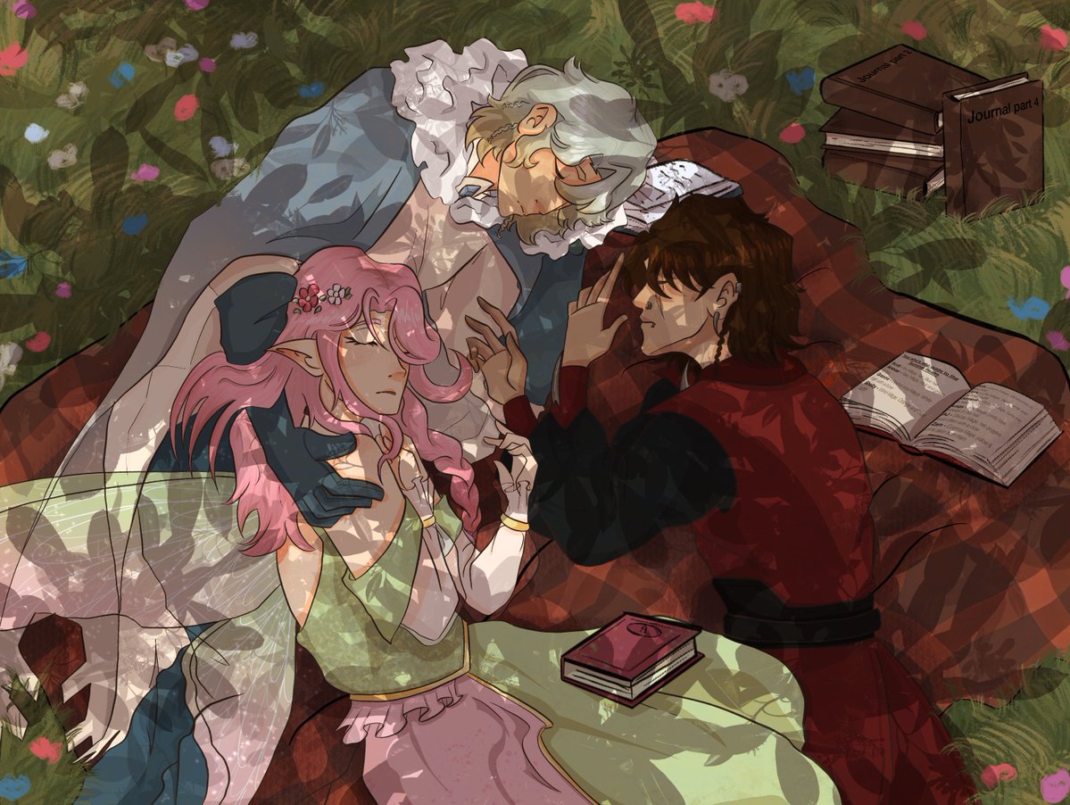 Psyzaxx's tweet photo. Sometimes you've gotta take a break from researching the corruption- or just fall asleep midway.. thats also an option

[ #theflight #theflightsmp #pyroscythe #Smajor1995 #TheAmbear ] https://t.co/O5dwVukmBQ
