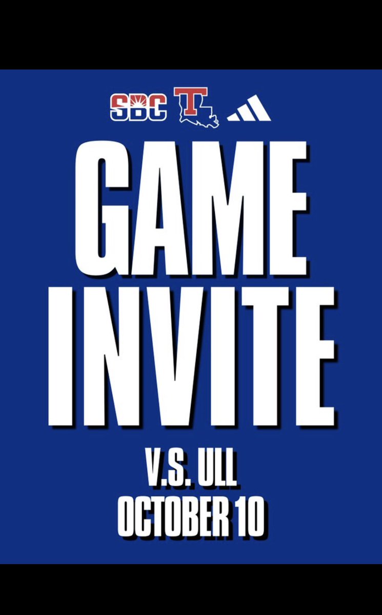 RushWilsonnn's tweet photo. I will be attending @LATechFB this Saturday with @senseixali &amp; Company!!
All Glory To God!! @WossmanHSFB @CoachJohnDiarse @Coach_Creech @TheProtectUCrew @MickensJay @chaseK_52 @Youngbullz22 https://t.co/nbx4xNvG4J