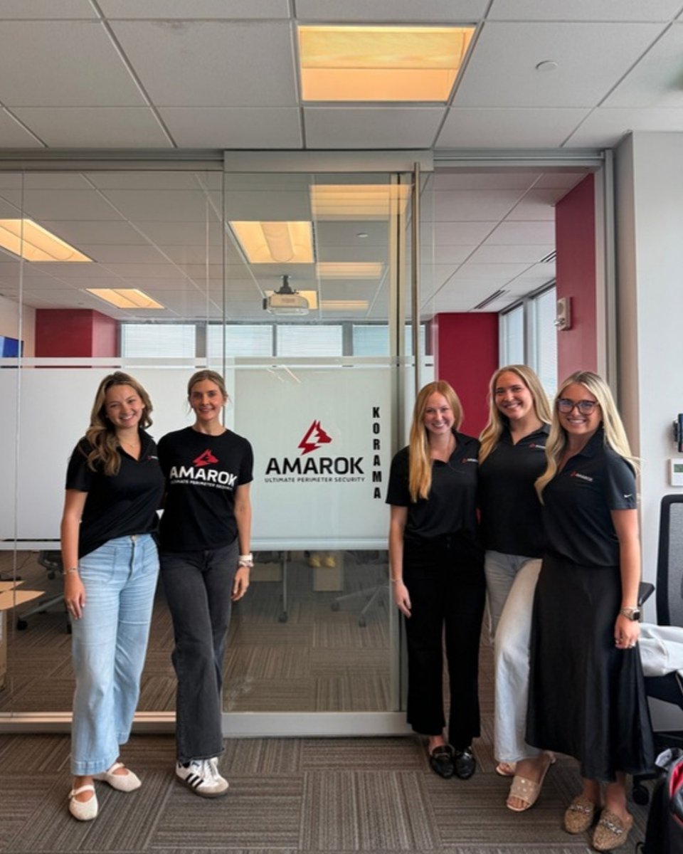 AMAROKSecurity's tweet photo. Last week at AMAROK, we hosted our annual Sales Competition! 📞

Students at the University of South Carolina went head-to-head in our cold-calling AI simulation, putting their sales skills to the test, building confidence, and learning how to navigate real-world conversations. 

Our interns helped bring this event to life and create an opportunity for students to learn, grow, and connect with the AMAROK team. 

Congratulations to everyone who participated and a special shoutout to our top performer, Sam Burton! 👏