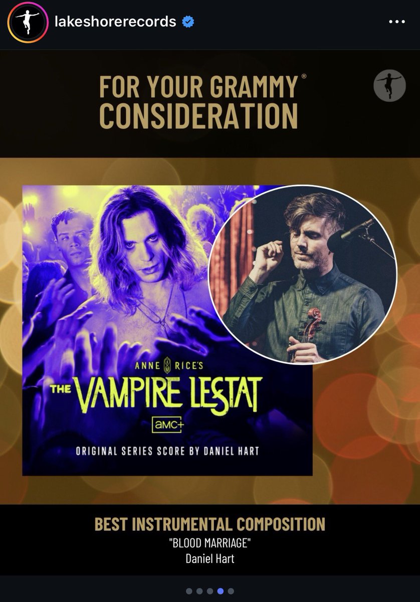 MaharetCompound's tweet photo. Also — Blood Marriage has been submitted for Grammy consideration, for Best Instrumental Composition!! 💙 https://t.co/O35rjigEkl
