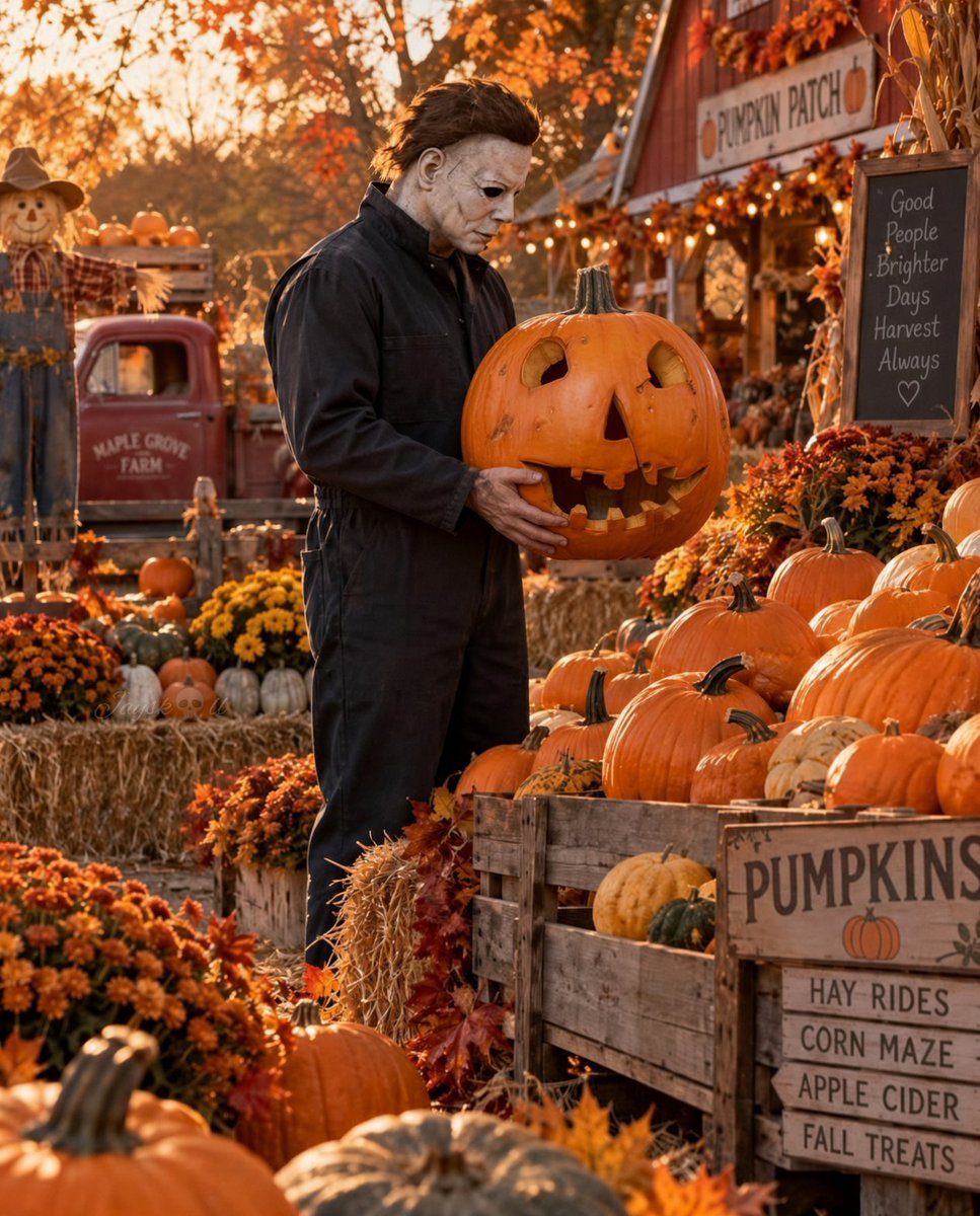 MichaelMyersJS's tweet photo. It's the Great Pumpkin, Michael Myers https://t.co/l2HmxtIexb