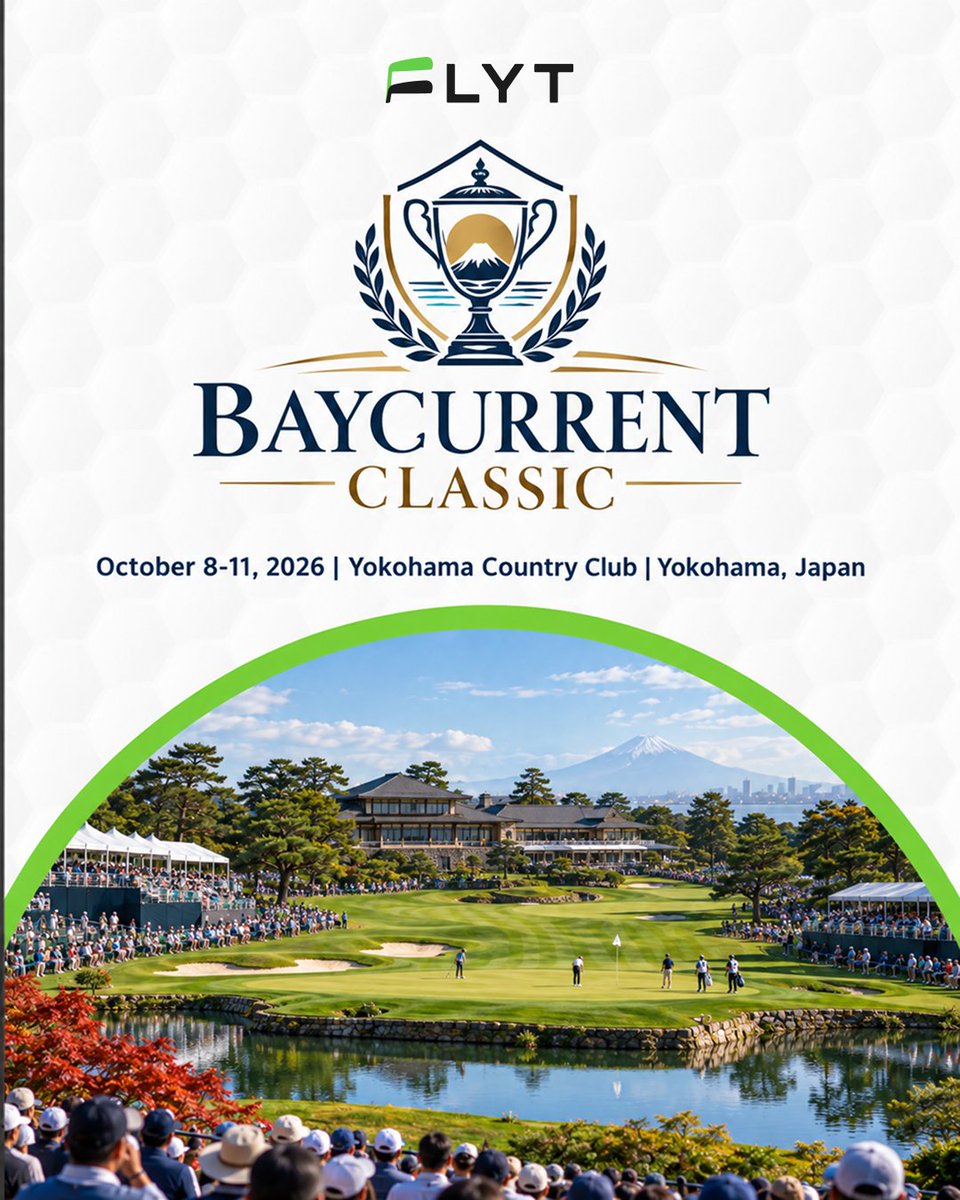 FlytGolf's tweet photo. Different country. Different course. Same demand for a swing you can trust. 🌎⛳️

As the TOUR heads to Yokohama, we’ll watch the best rely on mechanics built long before tournament day.

Train it. Trust it. Let it fly.

#GolfTraining #FLYTGolf https://t.co/kAf6M6JsQc