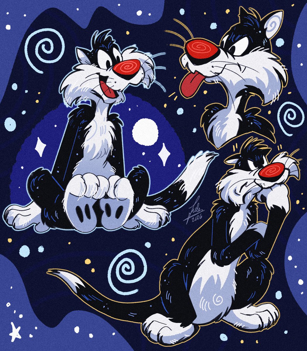schumisnoopy's tweet photo. sylvester was my first favorite looney tune https://t.co/NpsUeCxgZt