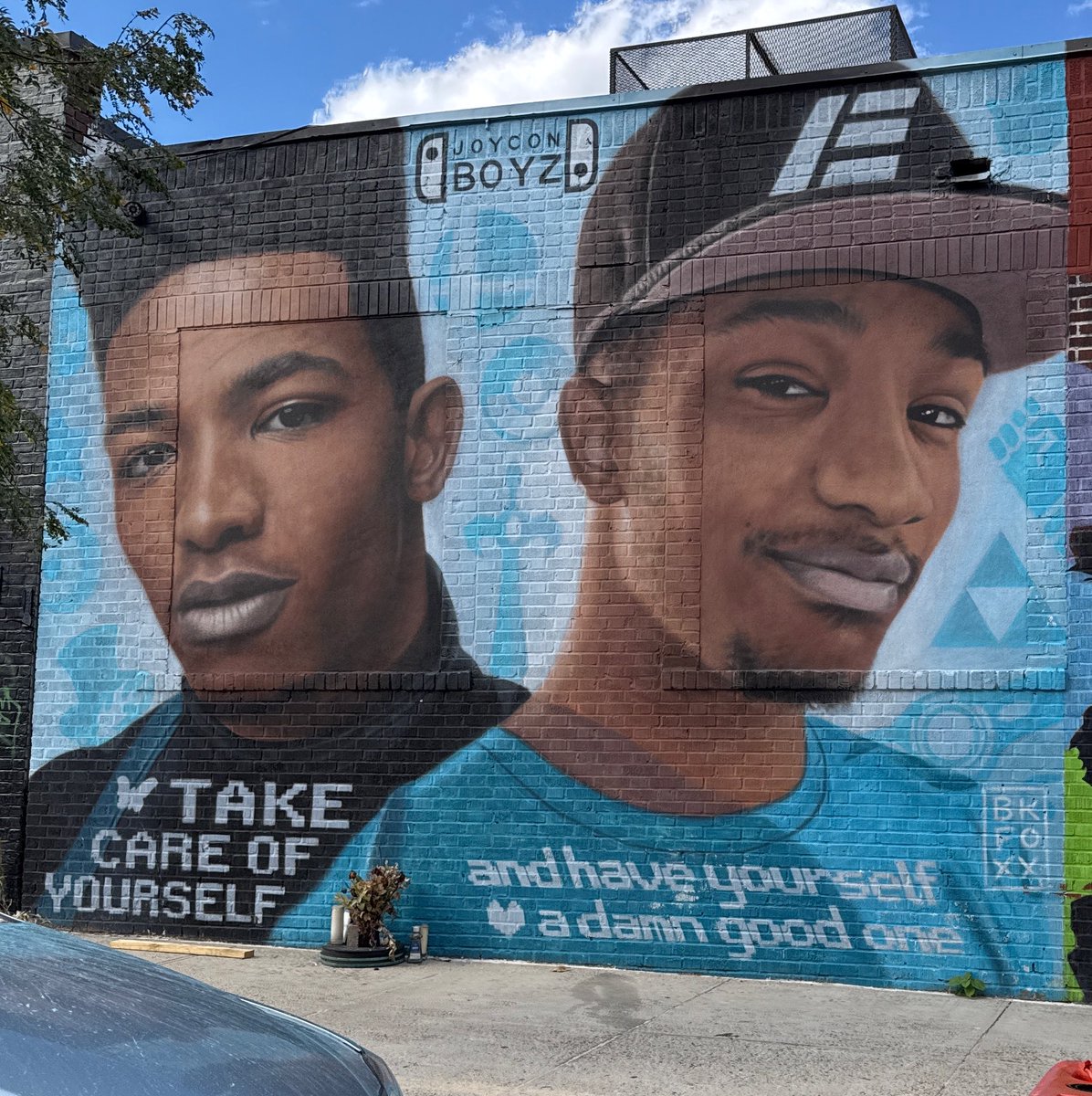 SamsProStation's tweet photo. Had to stop by the mural. Still miss you goat.

Etika inspired me as a creator, but he also reminds me to take care of myself. The internet can be cruel, and dark thoughts creep in. He taught me not to let them win, and to choose love over hate.

Hope the same for all of you ❤️ https://t.co/a2FrNNEDGm