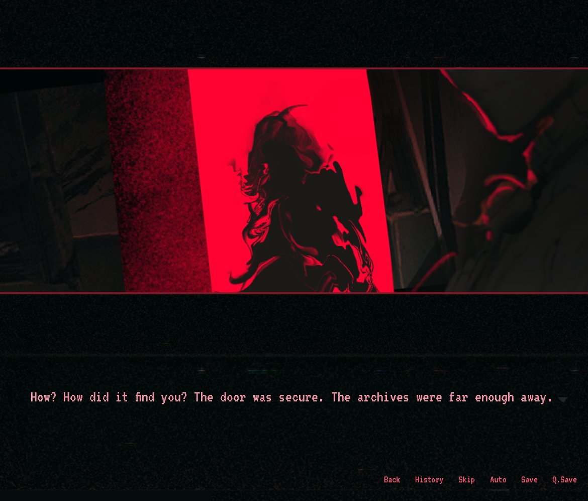 zhooo00's tweet photo. Finished our visual novel for spooktober! It's about befriending a senior researcher inside a buried SCP(ish) facility :)

I'm gonna go fall asleep forever after this....
https://t.co/1Lpb8W9jIj

#indiegame #gamdev https://t.co/lvR2n9iHcl