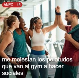 VoxedPosting's tweet photo. todo el puto rato gritando como unos adolescentes en su primera salida escolar, ocupando no maquinas si no AREAS del gimnasio, si, AREAS. 

y no podes escaparte de esta situación porque ejercicio que tengas que hacer va a haber uno del grupito de los socializadores que va a estar ahí para traerte toda esa parafernalia a tu espacio, por qué no se van a tomar un café después del gimnasio y se dejan de romper las pelotas??