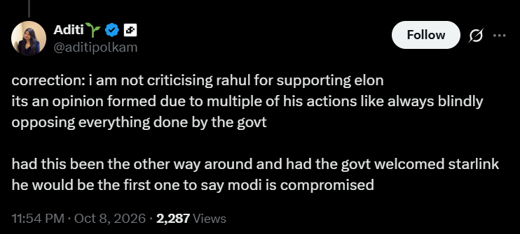 mikejava85's tweet photo. Works for an American company  which sells decentralized products which can by pass Indian govt's security and monitoring can do off-grid, encrypted peer-to-peer messaging ..

 talks about Starlink should be banned ??

Average low IQ Bengaluru Nibbi https://t.co/JO2MqYwOAR