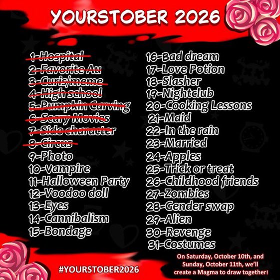 Dust_Bunii's tweet photo. YOURSTOBER 8 

A certain circus awaits our golf ball..

#thefreakcircus #yourboyfriendpeter #thefreakcircuspierrot #yourstober2026 #yourboyfriendgame https://t.co/dVWUhkF5aO