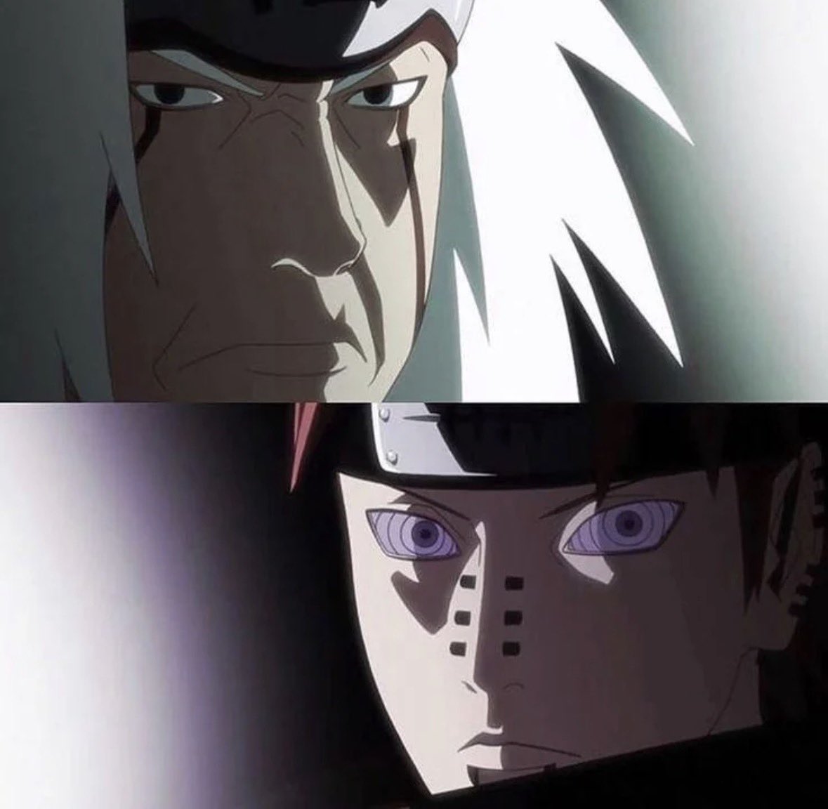 Kiminino72's tweet photo. Jiraiya vs Pain rematch, but he walks in knowing everything and fully prepared. Does he finally win? https://t.co/v9DWTKH5Ma