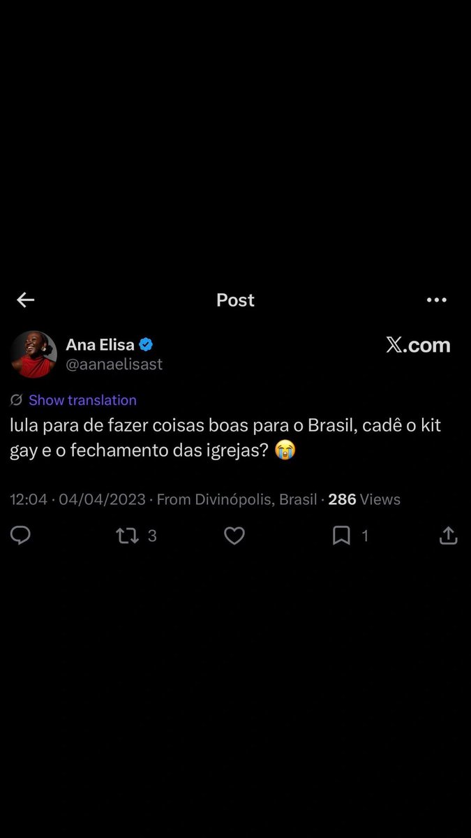 ItaloLisboaBR's tweet photo. @QGdoPOP Eu fiz o L e depois que vi a Janjinha ameaçando acabar com o meu culto 
Vou apertar 22 dia 25
LULA NÃO FECHE MINHA IGREJA https://t.co/cQ2uCi933j