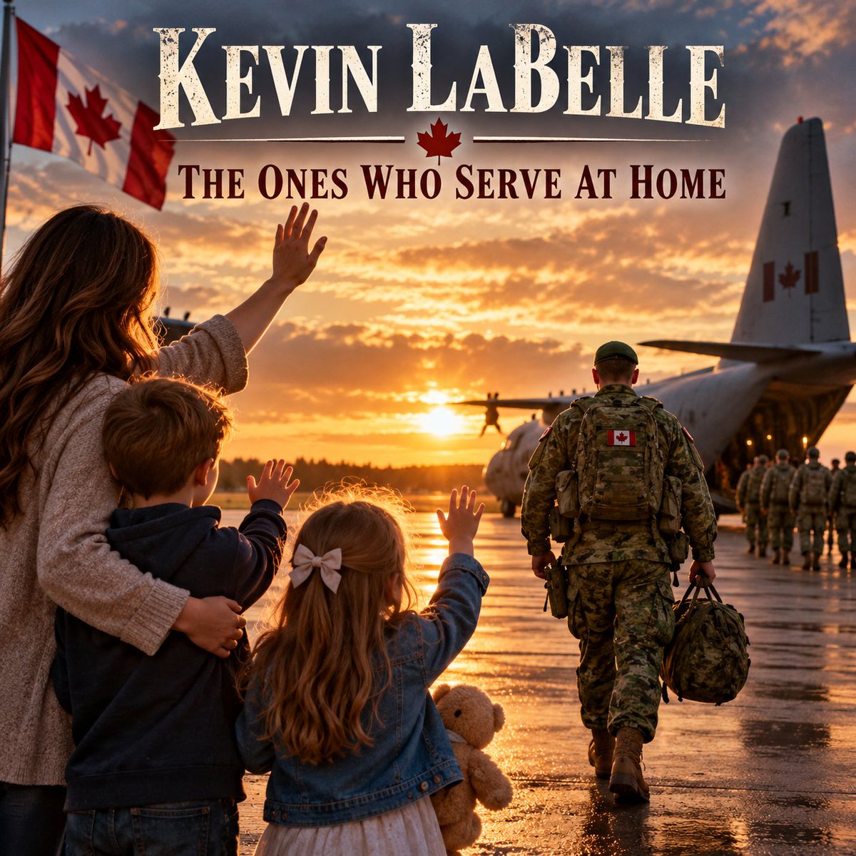 KevLaB345's tweet photo. 🇨🇦 They don't wear the uniform, but they serve too.
As a CAF member, my song "The Ones Who Serve at Home" honours military families and their sacrifices.
✍️ My lyrics, AI-assisted music.
🎧 https://t.co/SsFxUBhtzC
#MilitaryFamilies #supportourtroops
#canadianarmedforces
#mfrc https://t.co/Eex5I0VWQA