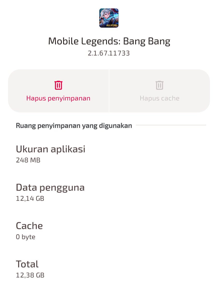 fatt_xyz's tweet photo. Baru 12gb. Amanlah ya https://t.co/Xqq1QAH5JK