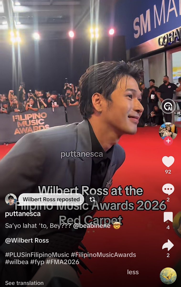 CesssAnnn's tweet photo. Wilbert Reposted “Sa’yo lahat ‘to, Bey?”

Bakod na bakod ang sarili🤭

WILBEA OR NO ONE
PEEMAK PH https://t.co/IfOrczenC0
