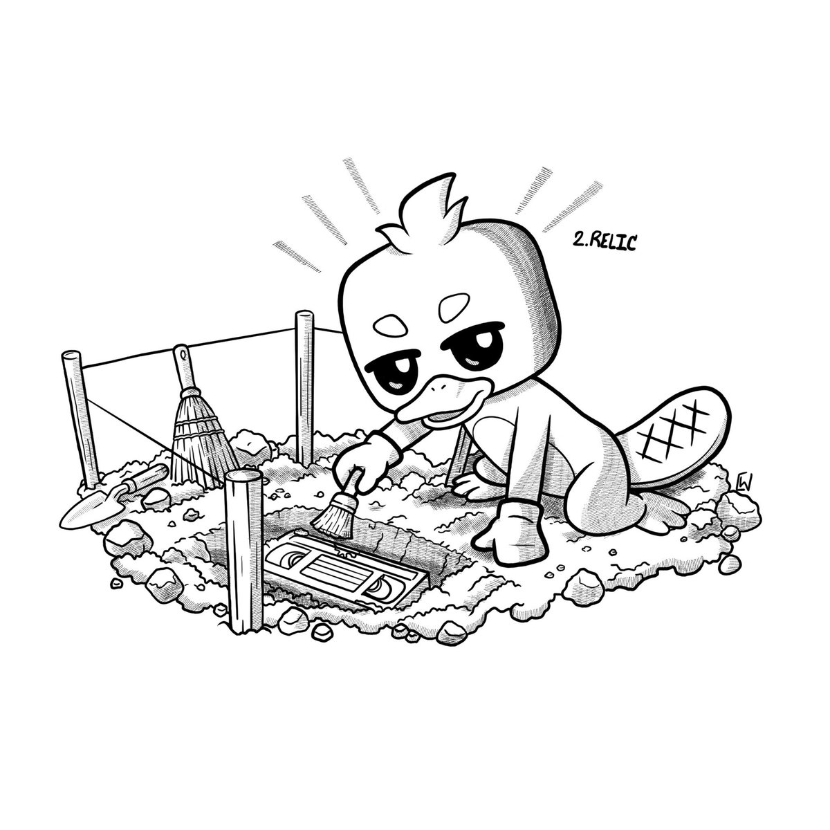winley_o's tweet photo. Inktober Week 1. Apple, Relic, Miniature, Cactus, Smack, Ogre, Panic. #gravityrush #creativewiz #atla #pikmin #pokemon https://t.co/orvraQa6w7