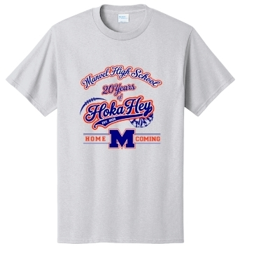 ManvelHS's tweet photo. The official 20 Year Anniversary Shirt is officially available. Order by Sunday to have your shirt for the 20 Year Tailgate. https://t.co/xAXsyukEGc https://t.co/huGeRGrUGq