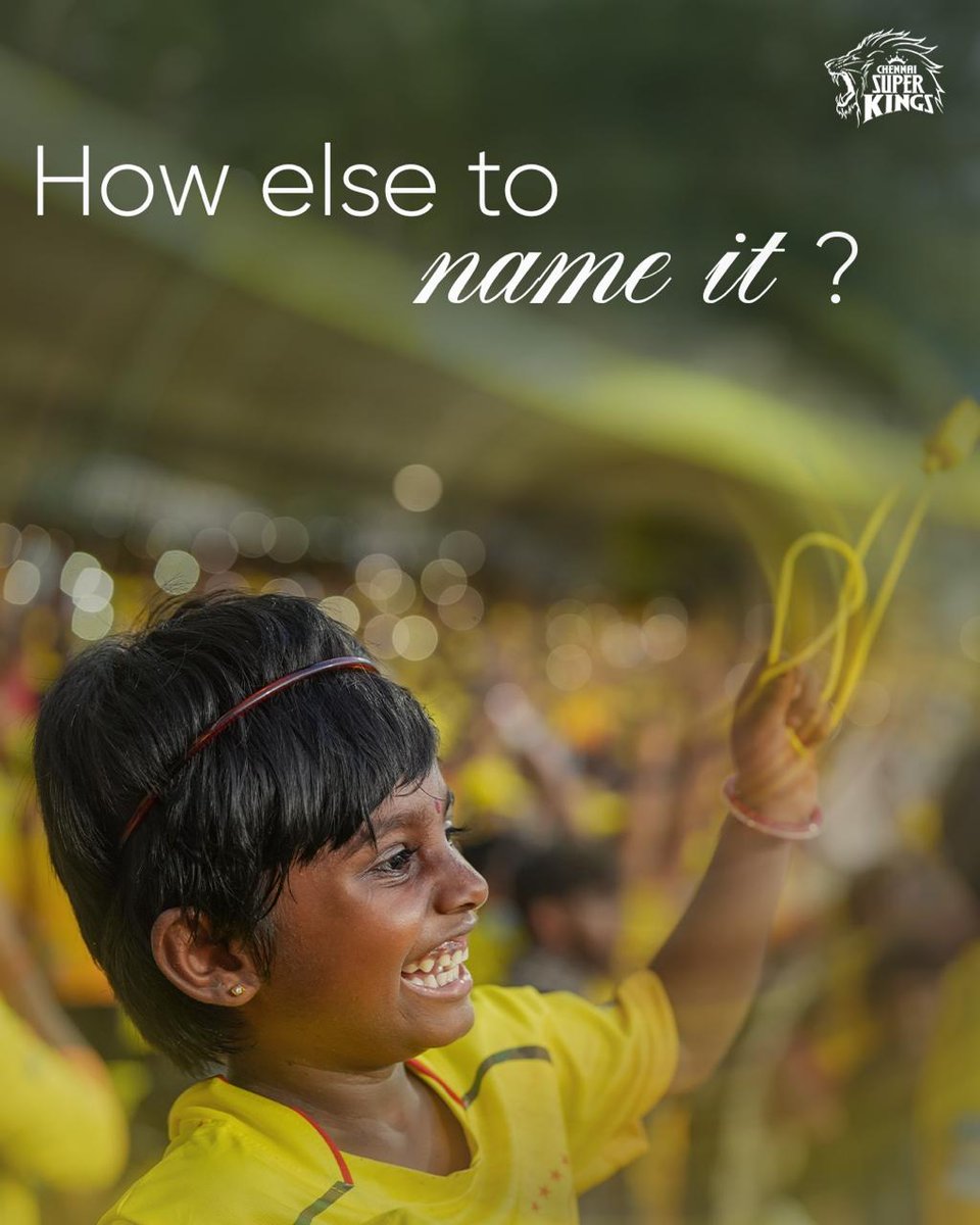 ChennaiIPL's tweet photo. This feeling. Unexplainable 💛 

#WhistlePodu https://t.co/4KPMRHV5ui