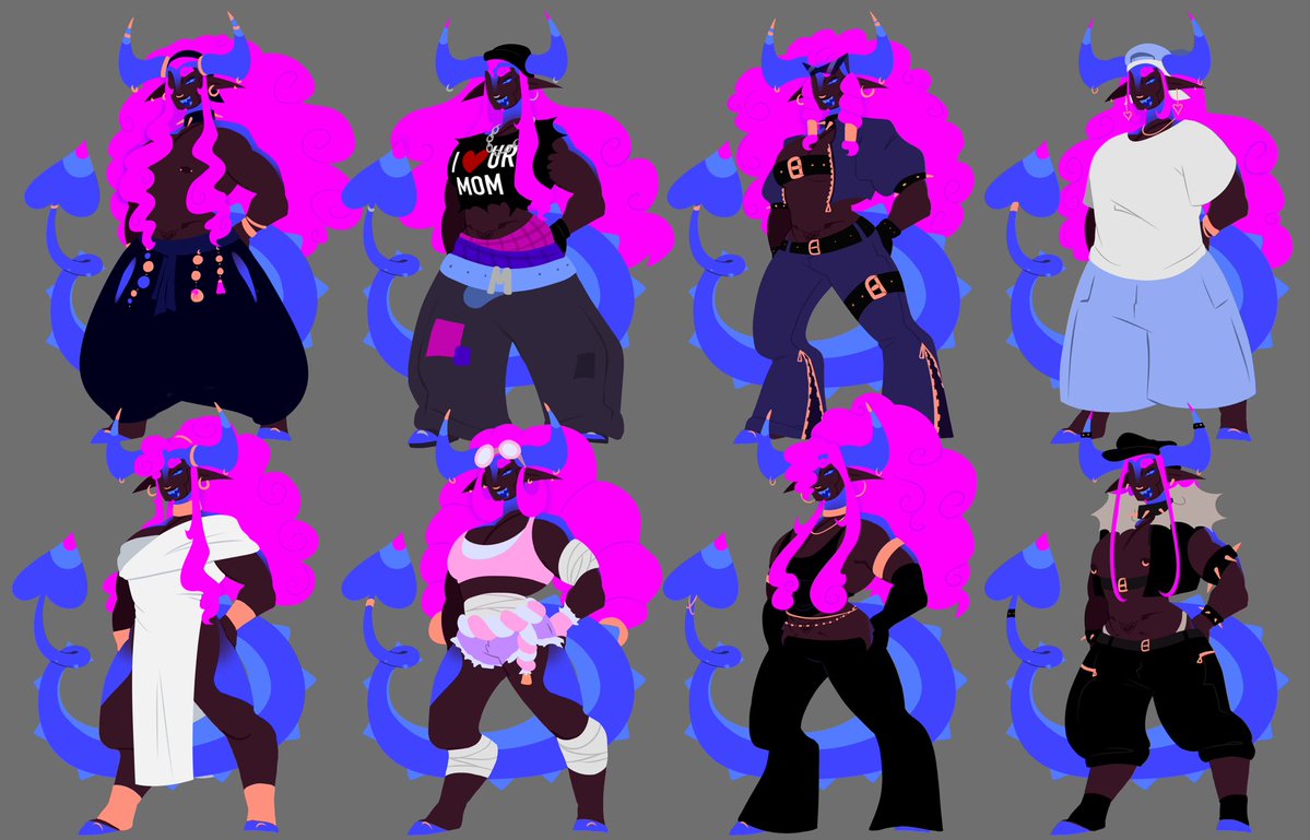 MiloNMiloAgain's tweet photo. Outfits for the ‘lo // https://t.co/vGytVQoiOb
