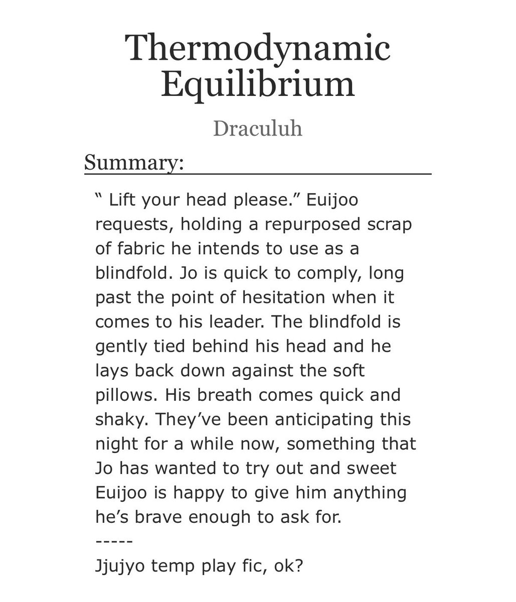 drac_mp4's tweet photo. Thermodynamic Equilibrium 

- Jjujyo 🍊🍙
- Oneshot 2.1k
- Temperature Play , Sensory Deprivation , FWB

https://t.co/bU9KqlYMiC https://t.co/t1eh0uVLWI