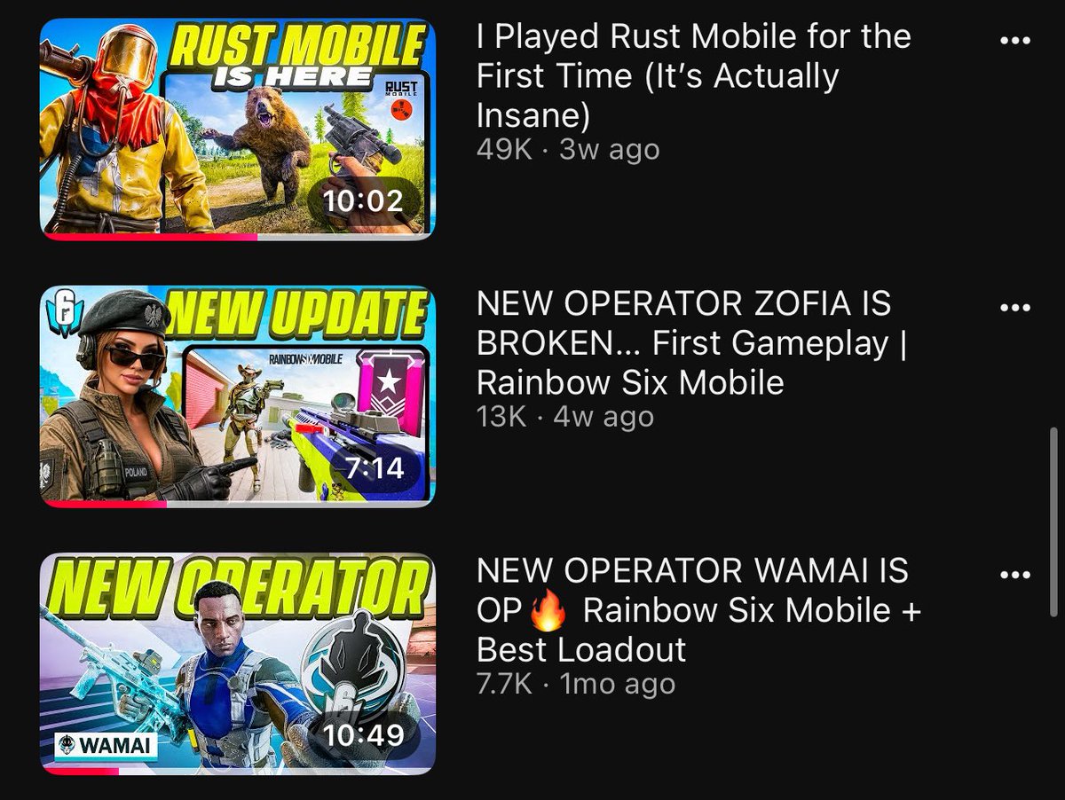 icyiosYT's tweet photo. @ImXoloBro @ColdMobileYT I haven’t played r6m in MONTHS… https://t.co/Z9kSvxGnoy