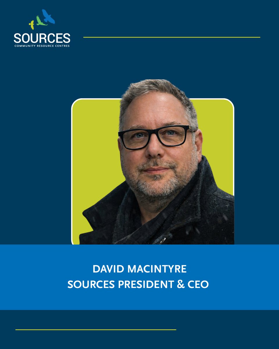 SourcesBC's tweet photo. SOURCES President & CEO David MacIntyre has been named SSWRBOT's Chair of the Workforce, Community & Inclusive Growth Committee. David will help create an open and engaging forum for members to raise important issues, share ideas and identify opportunities for a stronger, more inclusive community.